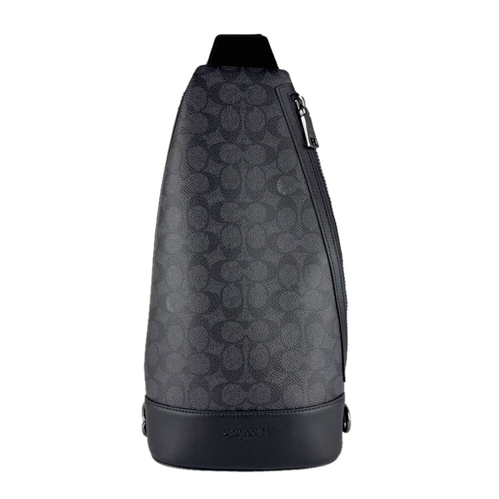 Auth Coach Body Bag Black/Grey #294224C18B